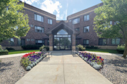Benet Place - front entrance