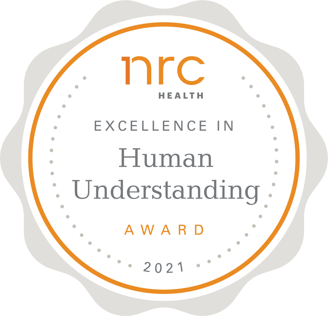 • 2021 NRC Health Excellence in Human Understanding Award