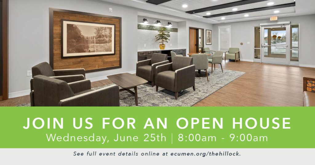 Open House at The Hillock | Wednesday, June 25th @ 8am