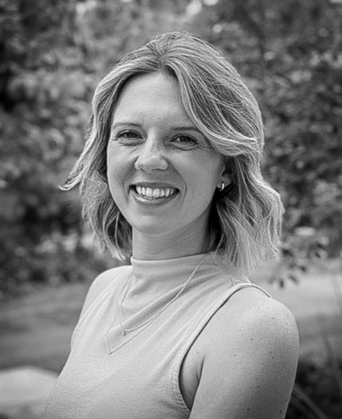 Professional black and white portrait of Mary Walters