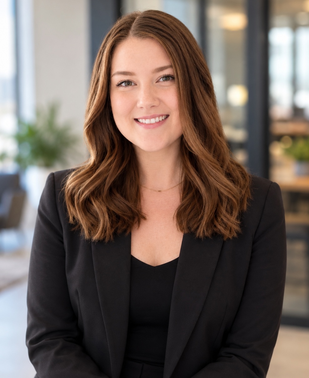 Professional color portrait of Becca Munoz
